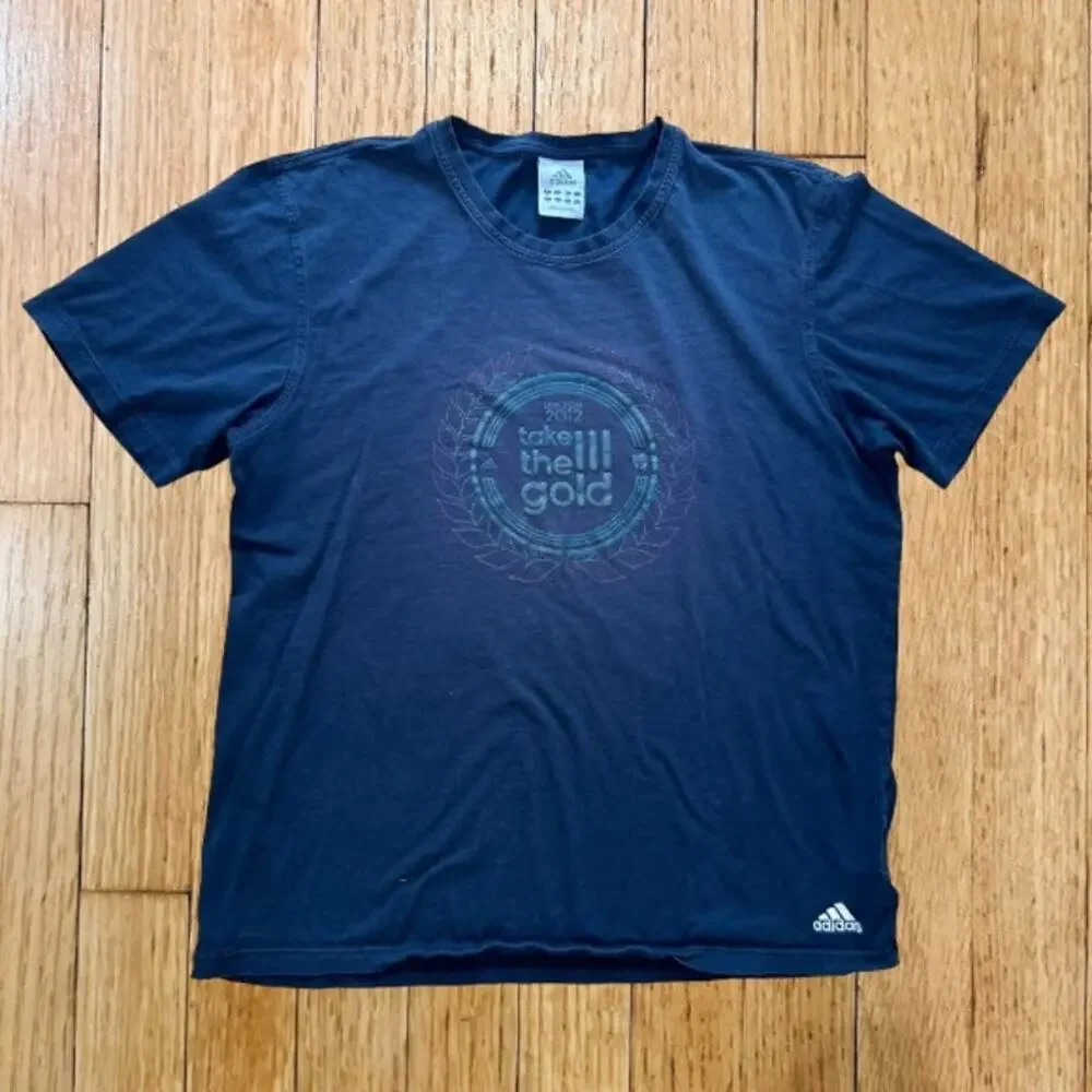 Adidas T Shirt London Olympics Take the Gold 2012 Size XL
